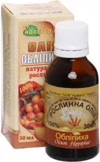 *Масло Адверсо облепиховое 30мл