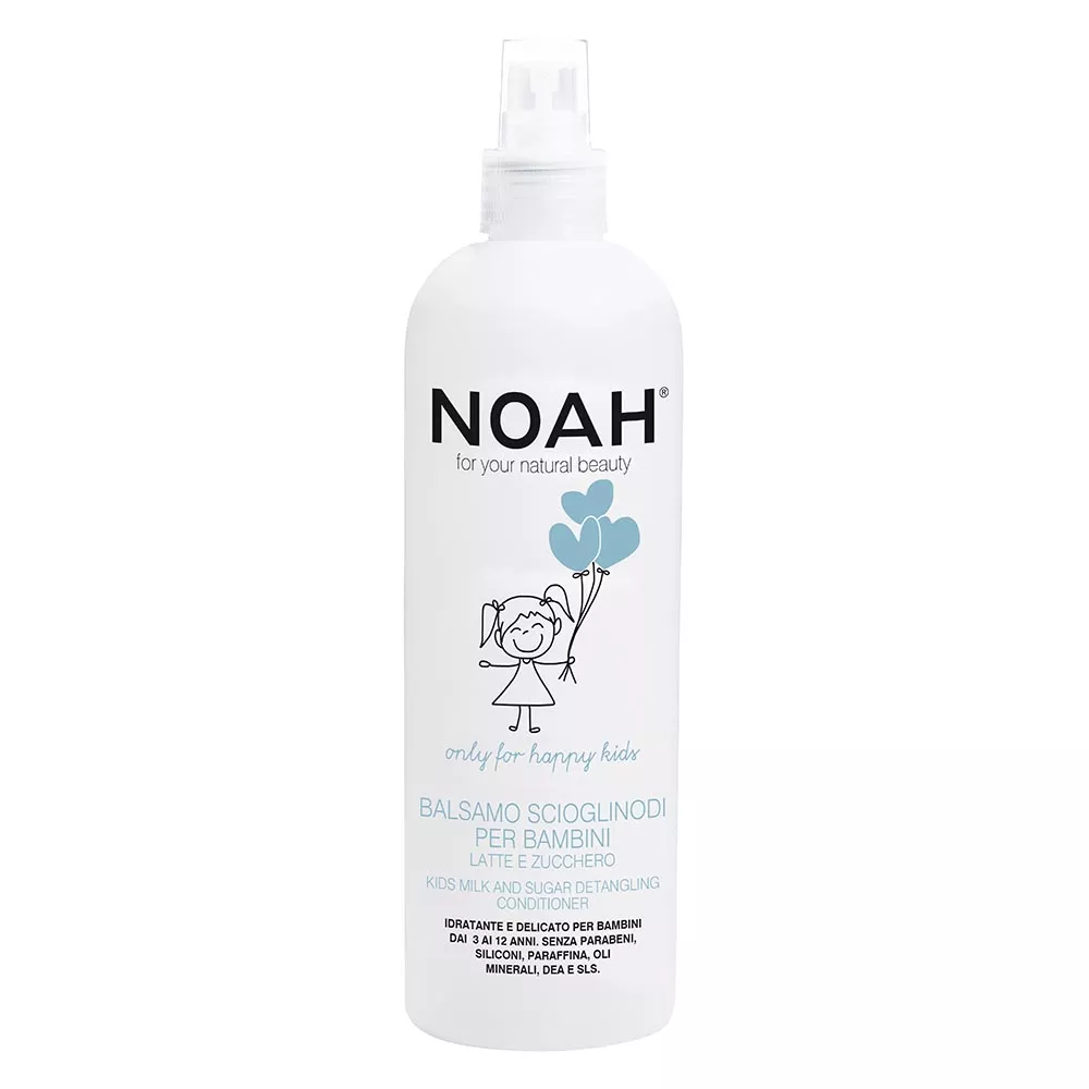 NOAH Kids Milk and Sugar Спрей-кондиционер для волос детей с миндалем 250мл