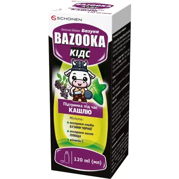 *Базука Кидс эликсир флак.120мл