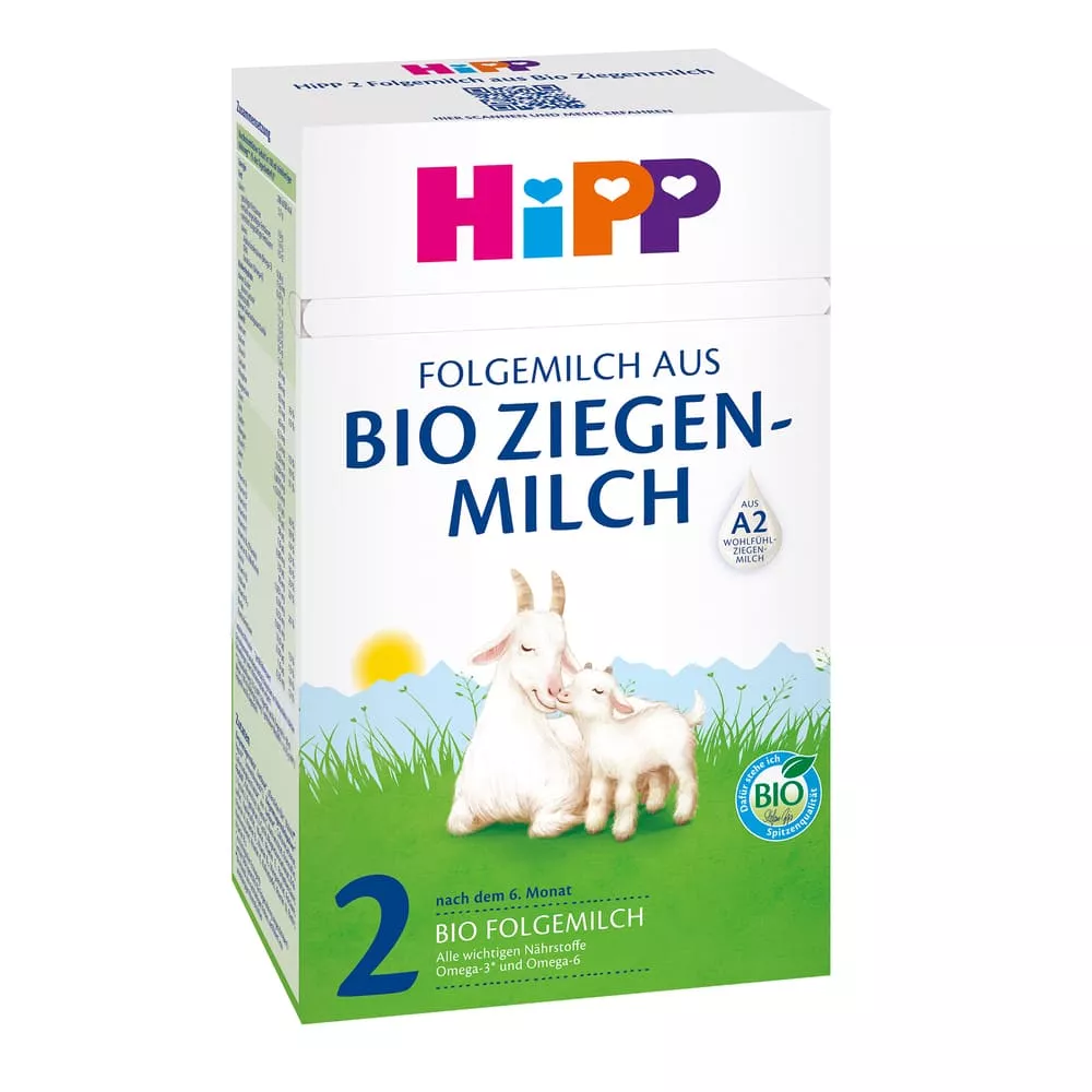 *Смесь HiPP Bio Ziegen Milch 2 сухая на козьем молоке с 6 мес 400г