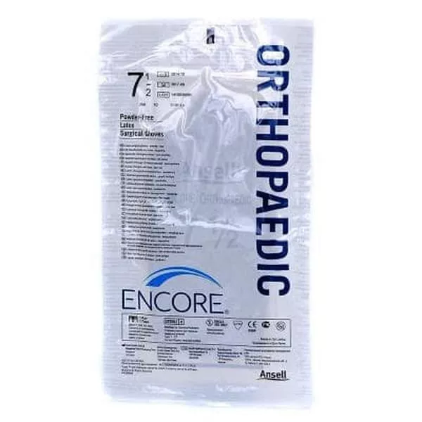 *Перчатки хирург. Encore Orthoaedic латекс. стер. б/пудр. р 7.5