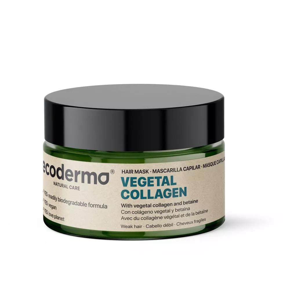 Маска Ecoderma д/ослабл.волос с растит.коллагеном и биотином 250мл