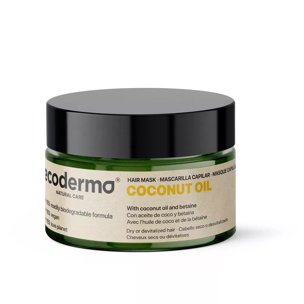 Маска Ecoderma с кокос.маслом и маслом ши д/сухих или ослабл.волос 250мл