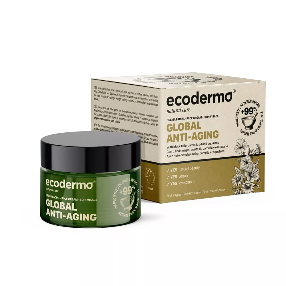 Крем Ecoderma д/лица антивозр.с масл.камелии и экстр.инд.генцианы 50мл