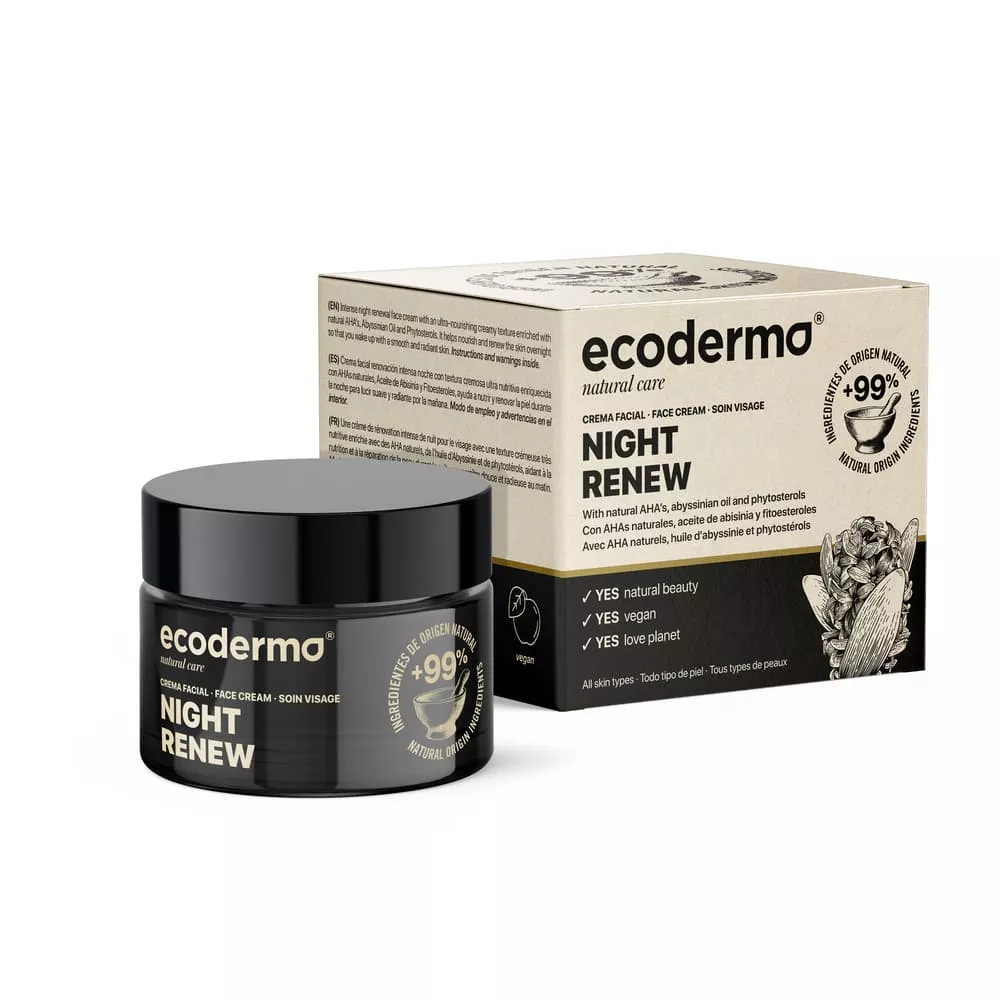 Крем Ecoderma ночн.д/интенс.восст.с абиссин.масл. и гидрокол.матриксом 50мл