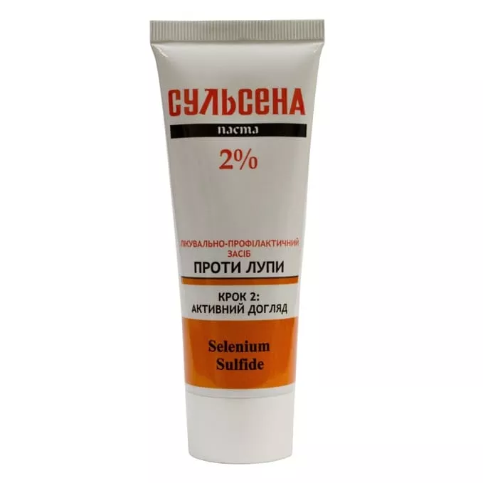 Паста Сульсена для волос от перхоти 2% 75 мл