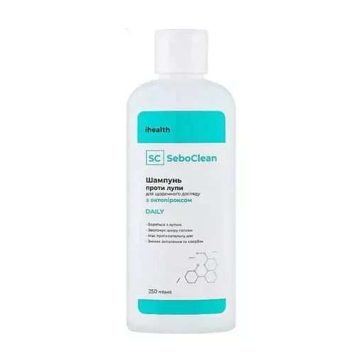 *Шампунь Ihealth SeboClean Daily против перхоти с октопироксом 250 мл