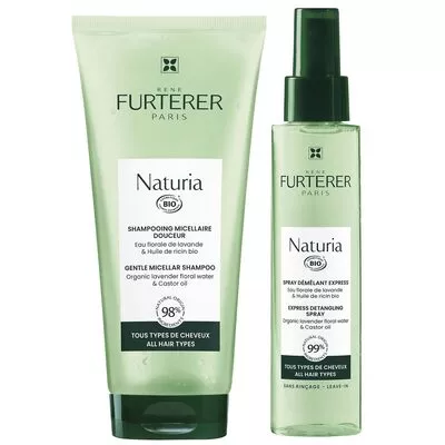 *Набор RENE FURTERER Naturia 249267 Экстра нежный уход д/ежедн. исп. (шамп. 200мл+спрей 200мл)