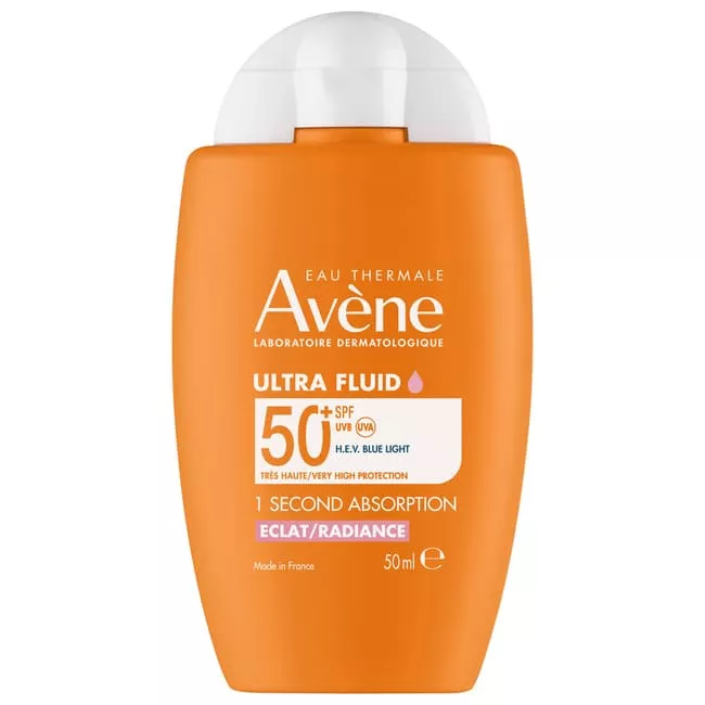 Флюид Avene Солнцезащитный Ultra Fluid Radiance SPF50+ 50мл