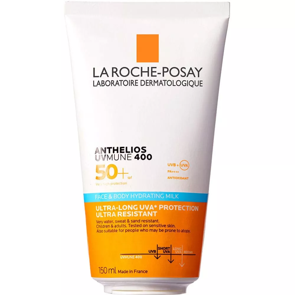 *Молочко La Roche-Posay Антгелиос солнцезащитн UVA 400 водост увлажн для лица и тела SPF50+ 150 мл