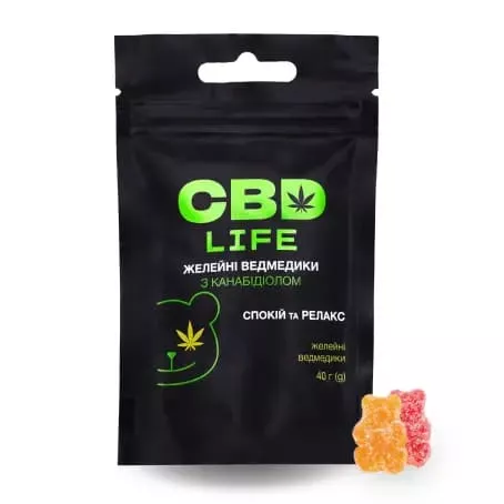 Каннабидиол CBD life Желейные мишки 40г