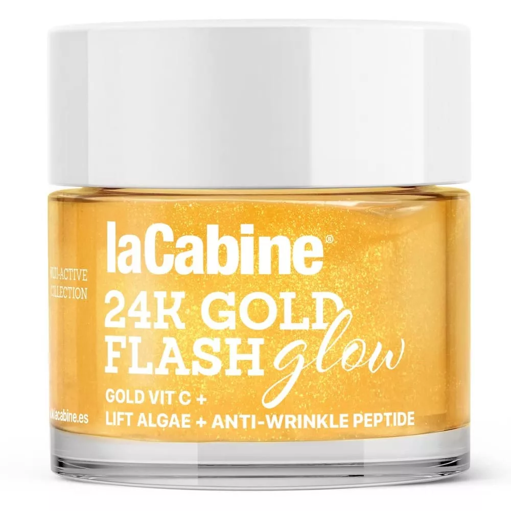 Крем-гель LaCabine 24K Gold Flash с микрочастицами золота для мгновенного сияния кожи 50мл