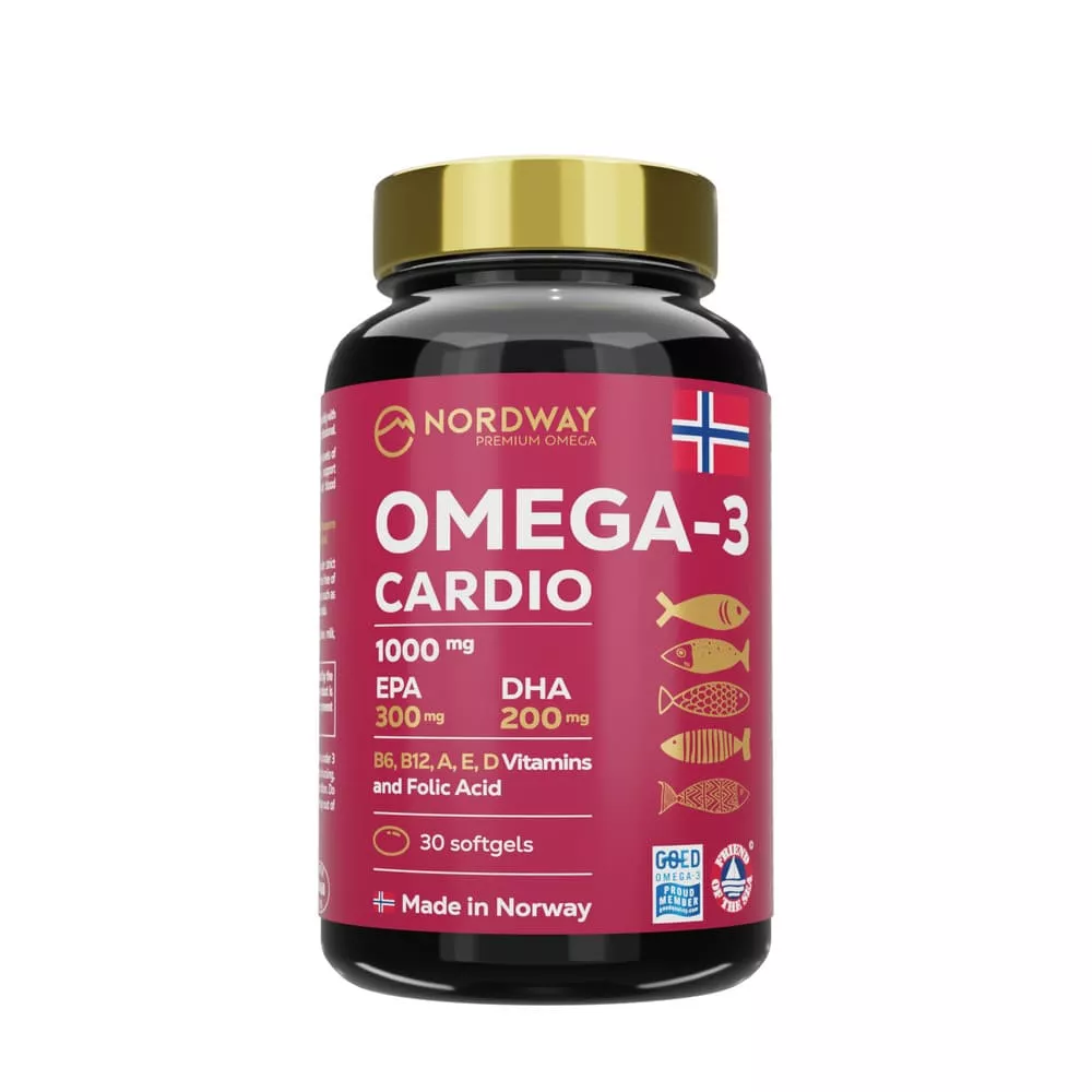 NORDWAY Cardio OMEGA-3 1000мг капс. №30