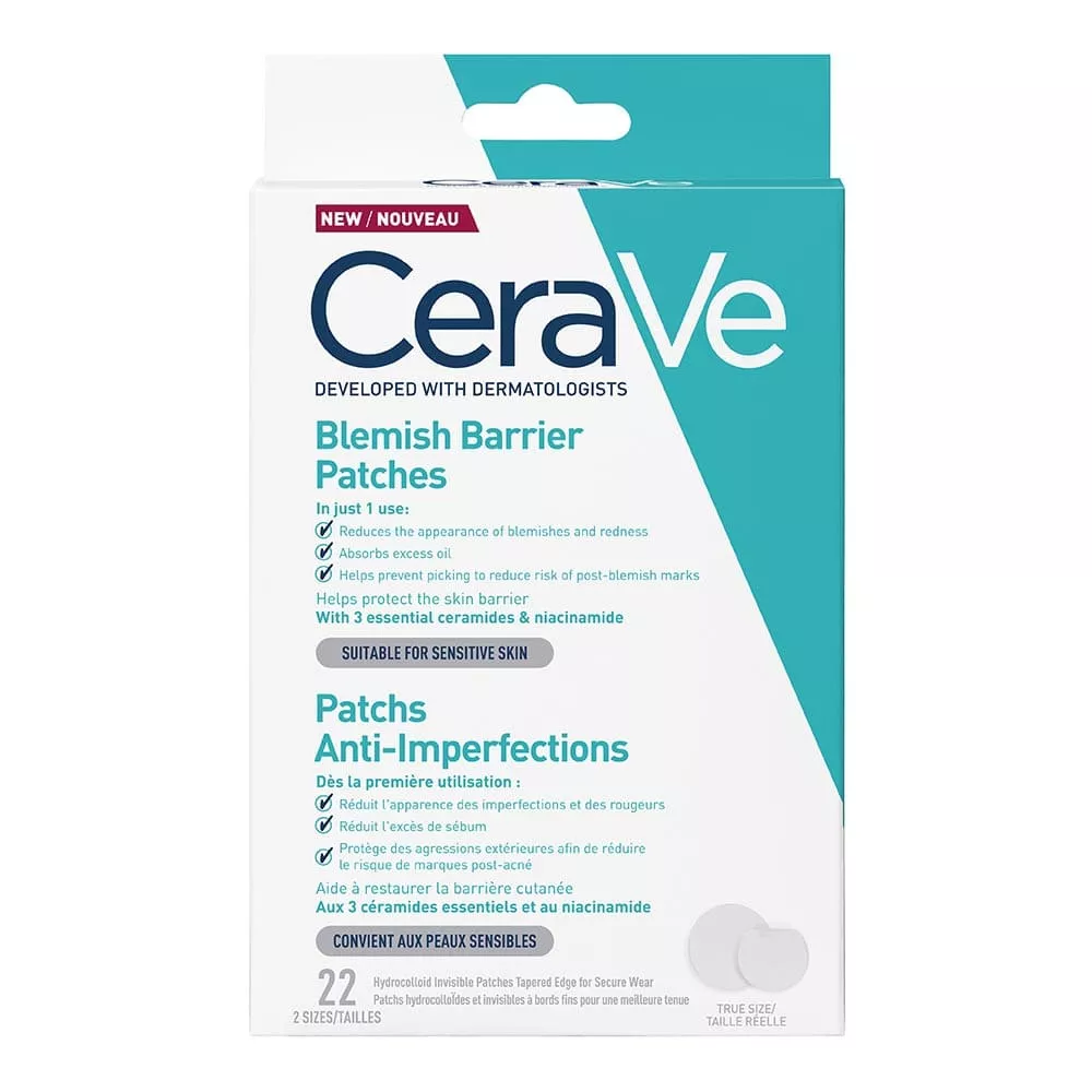 Патчи CeraVe гидроколоидные точечного действия против несовершенств кожи лица №22