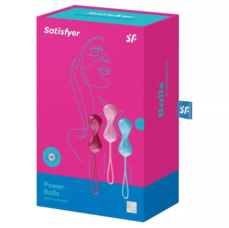 Набор вагинальных шариков SATISFYER POWER BALLS 3 шт.