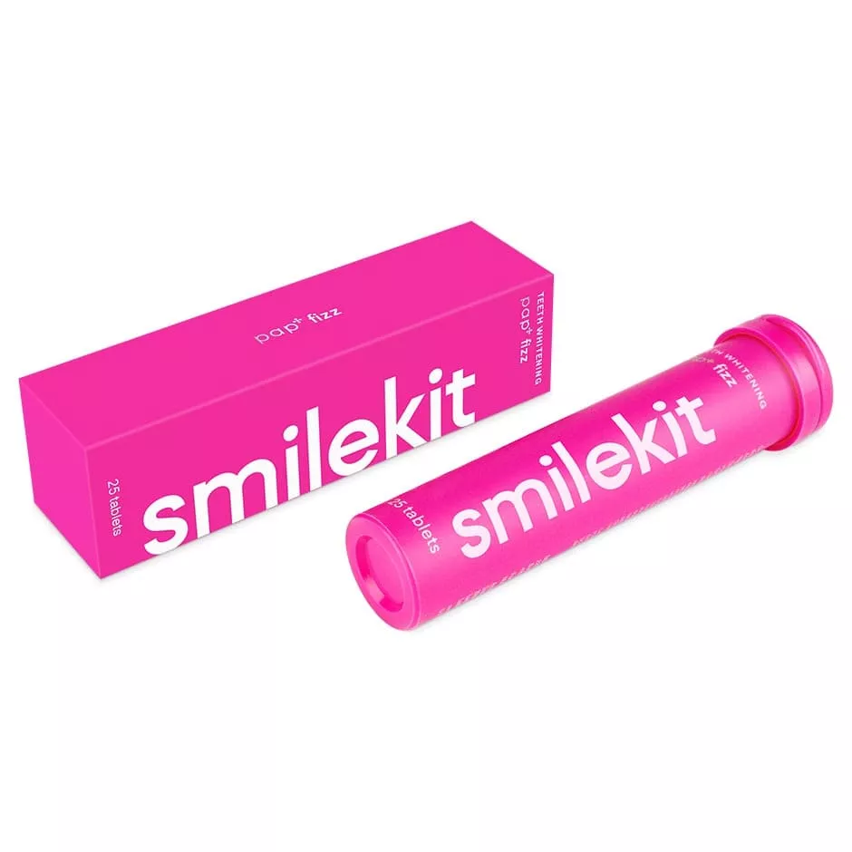 Таблетки SmileKit PAP+ для зубов жевательные отбеливающие 25шт