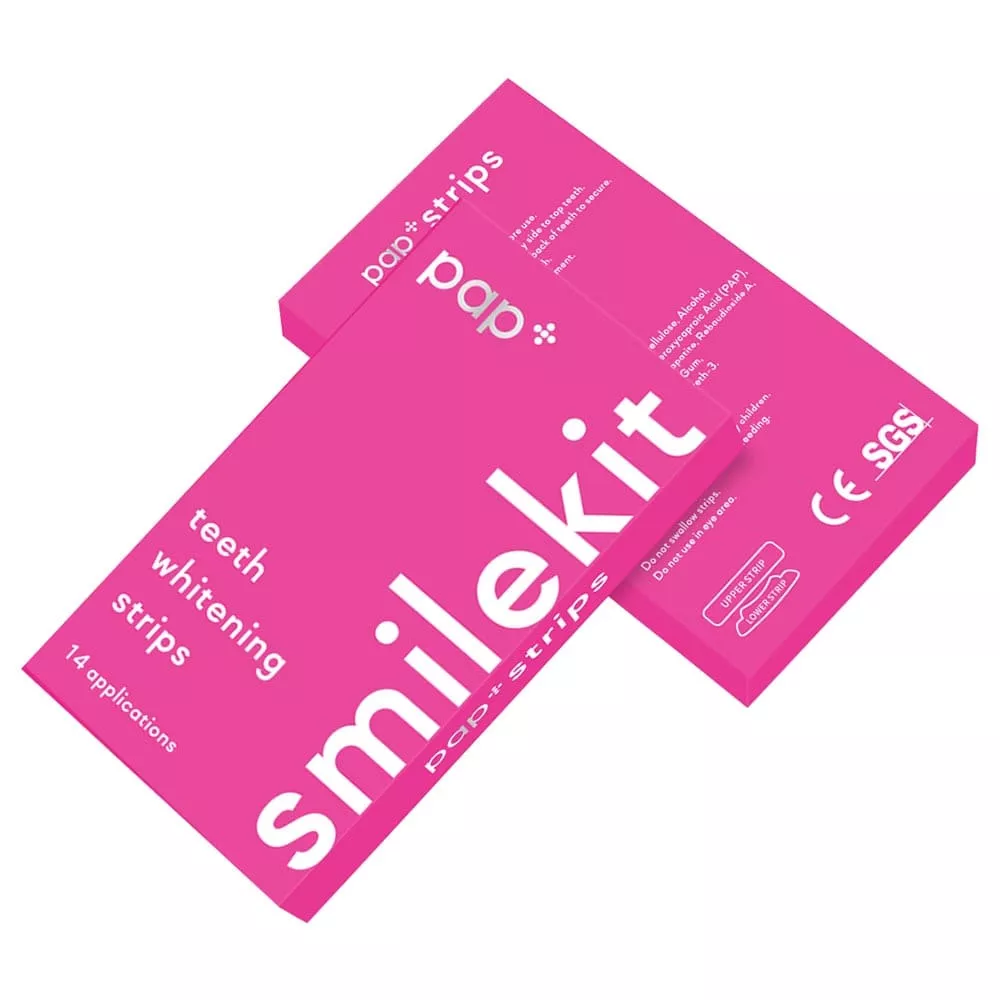 Полоски SmileKit PAP+ для зубов отбеливающие №28 (14 пар)