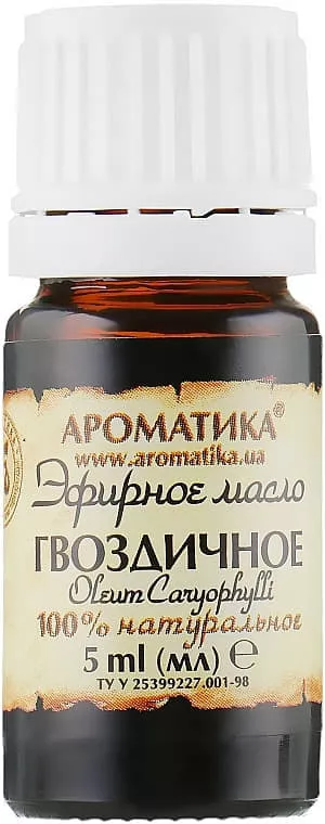 *Масло Ароматика эфирное гвоздичное 20мл