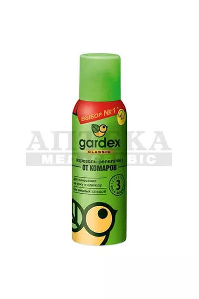*GARDEX Аэрозоль-репеллент от комаров 100мл