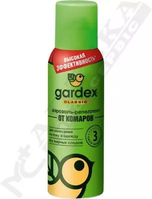 *Аерозоль-репіллент GARDEX від комарів 125мл