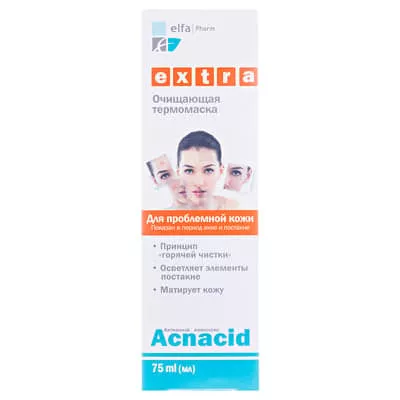 *Маска Эльфа Acnacid очищающая 75мл