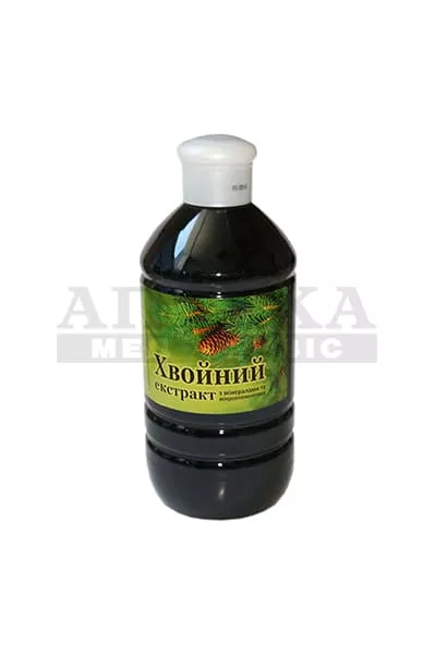 Бишофит Полтавский Хвойный экстракт минералы+микроэлементы, Экобиз (Полтава, Украина), 1000 мл