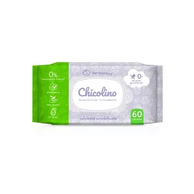 *Салфетки влажные Chicolino с первых дней жизни №60