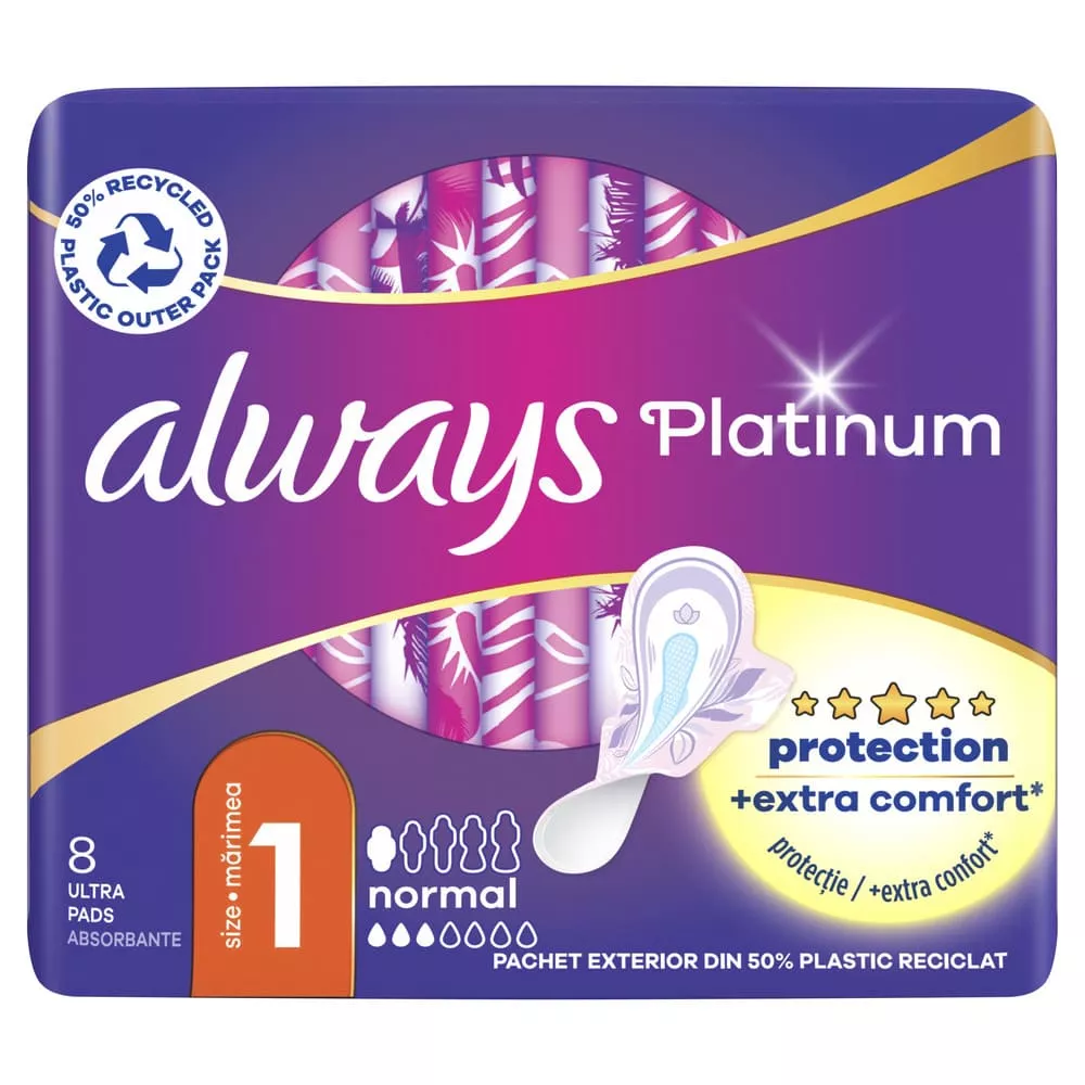 Прокладки Always Platinum Collection Ultra Normal Plus №8