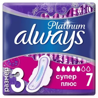 Прокладки Always Platinum Collection Ultra Super Plus №7