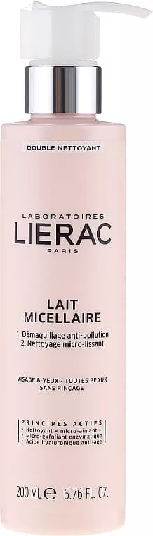 *LIERAC молочко міцелярне очищуюче 400мл LL10103