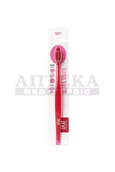 *Зубная щетка SPLAT Professional Ultra White мягкая