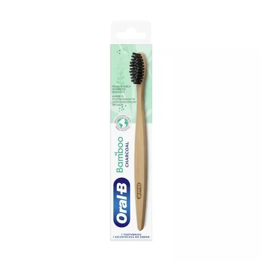 *Зубная щетка ORAL-B Бамбук Уголь