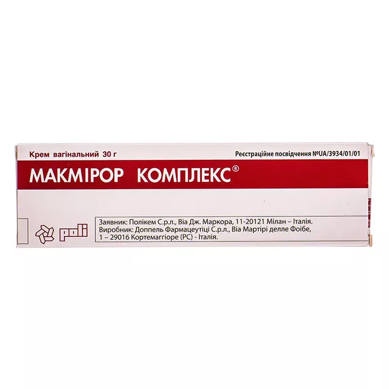 Макмирор комплекс крем вагинальный по 30 г в тубах
