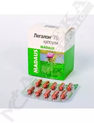 Легалон 70 капсулы по 70 мг 60 шт. (10х6)