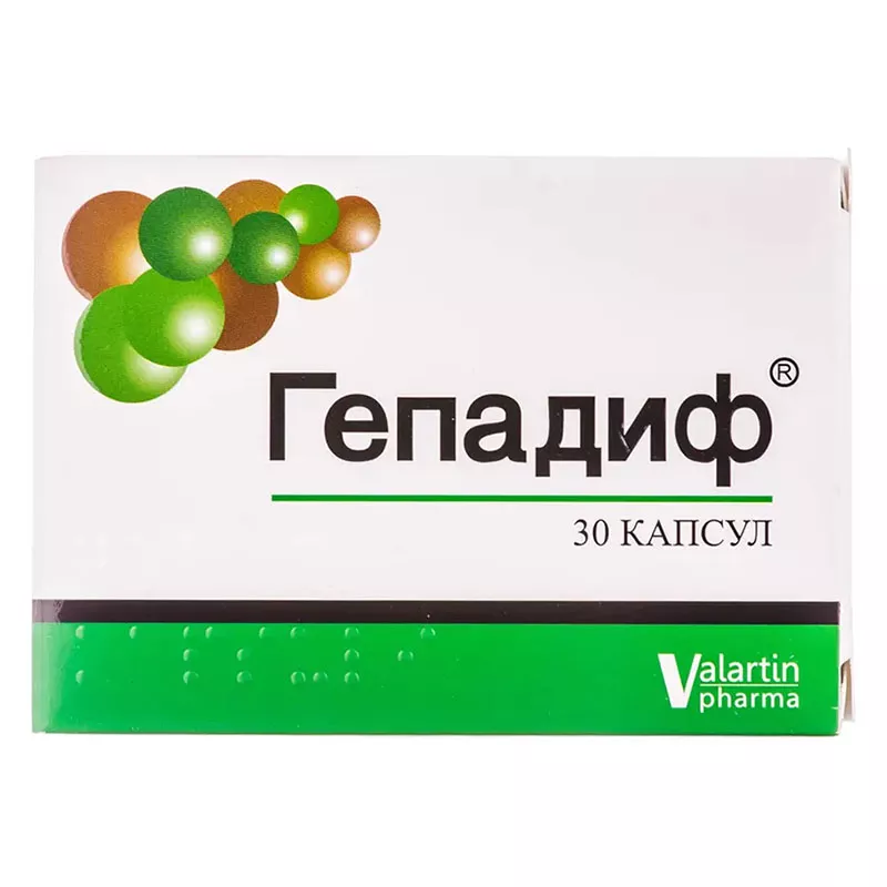 Гепадиф капсулы 30 шт. (10х3)