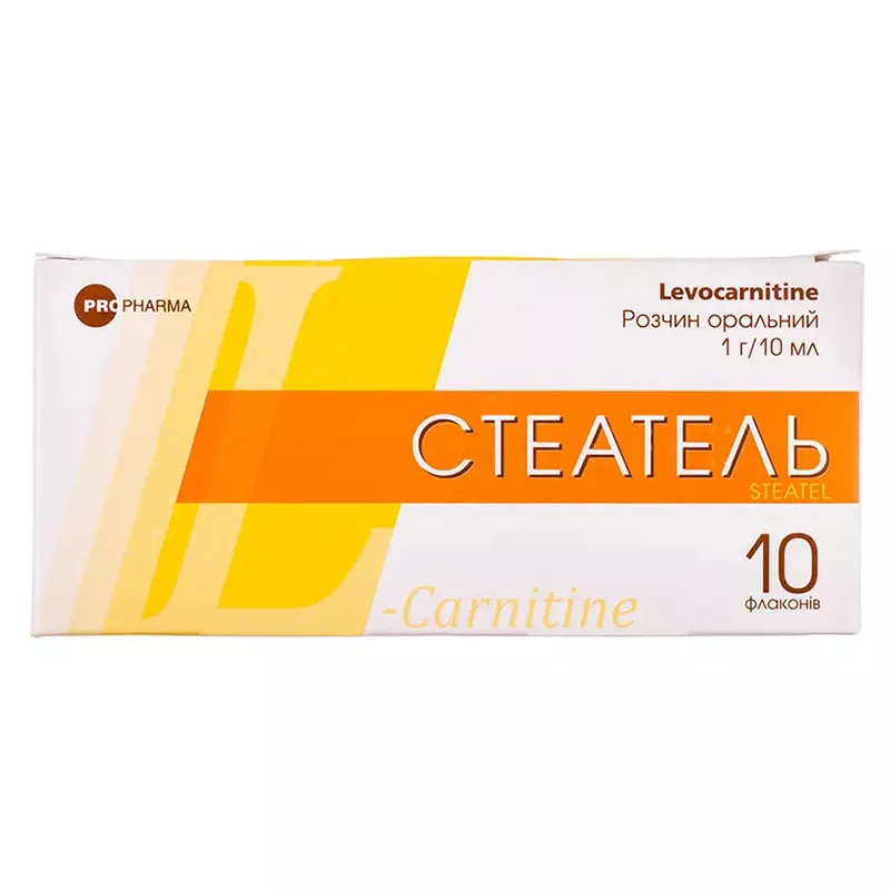 Стеатель раствор 1 г/10 мл во флаконе 10 шт.