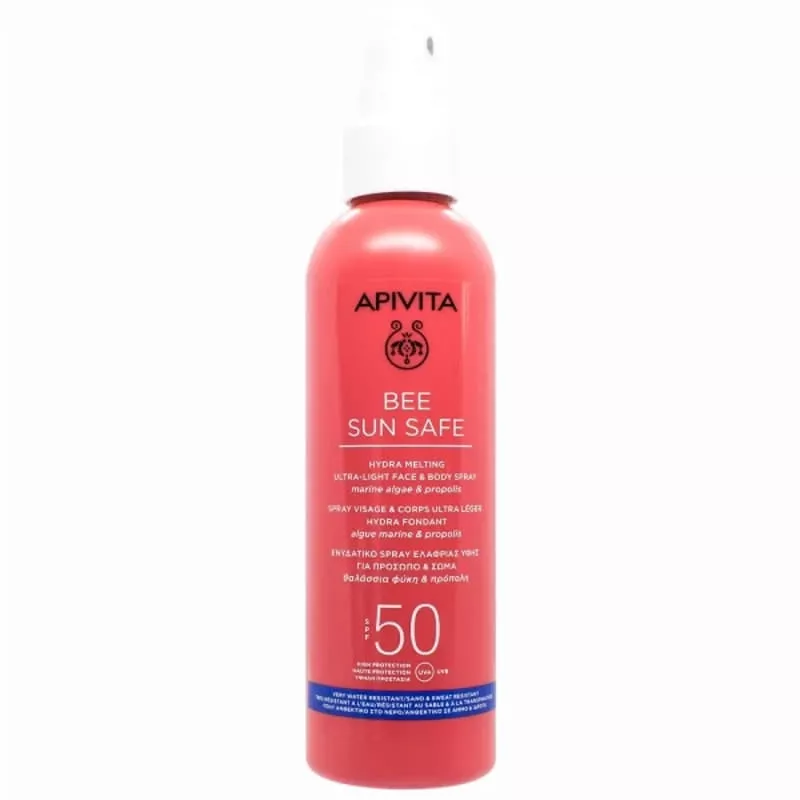 Молочко APIVITA Bee Sun Safe солнцезащитное для лица и тела SPF50 200мл