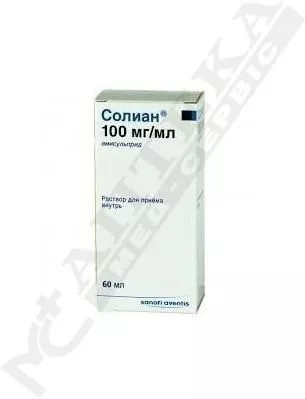 Солиан раствор 100 мг/мл по 60 мл во флаконе 1 шт.