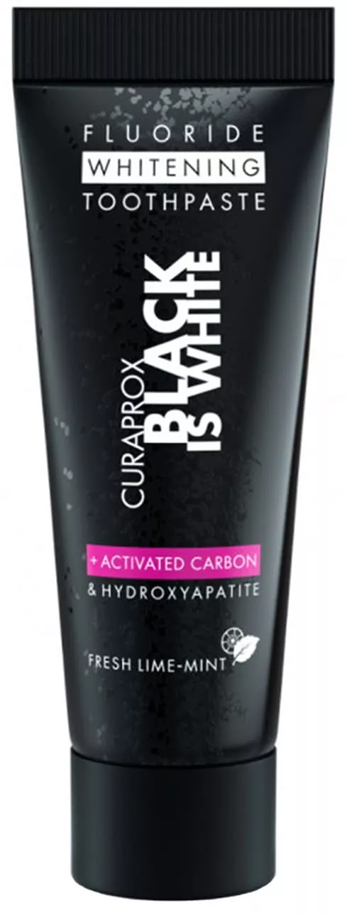 *Зубная паста CURAPROX Black is White черная 10мл