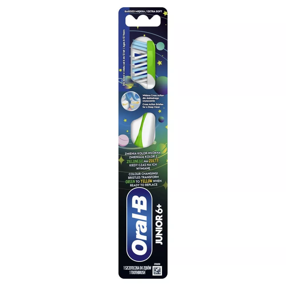 Зубная щетка ORAL-B Junior для детей (6-12) Мягкая