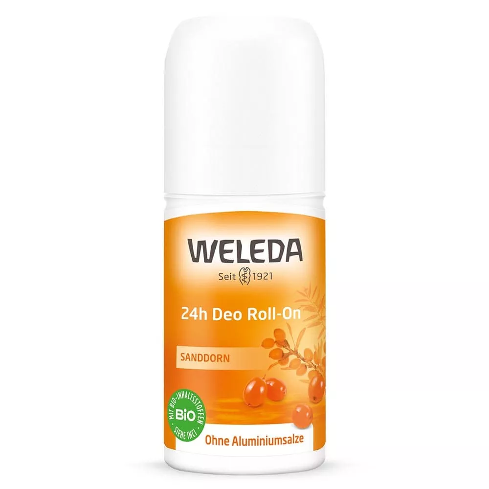 Дезодорант Weleda Облепиха Roll-On 24 часа 50 мл
