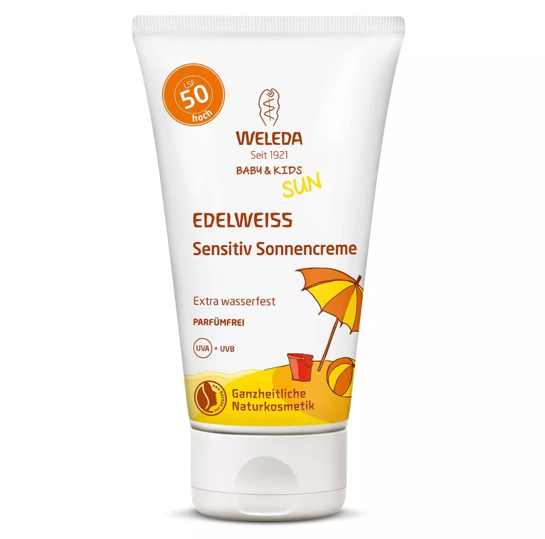 *Крем Weleda Едельвейс солнцезащитный для чувствительной кожи SPF50 50 мл