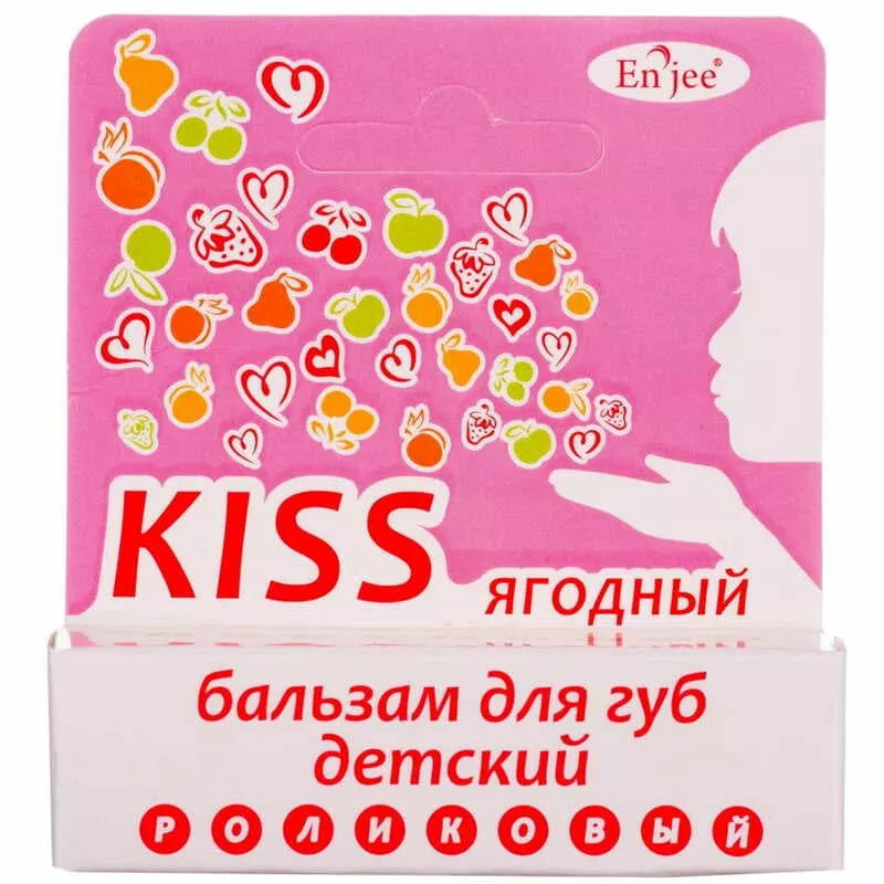 *ENJEE Kiss Бальзам д/губ д/дет. ягодн. 6мл