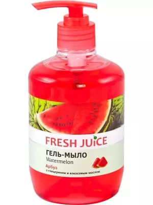 *FJ Гель-мыло Watermelon (арбуз) доз. 460мл