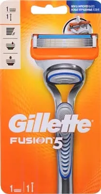*Gillette02 Fusion станок муж. (+1карт.)