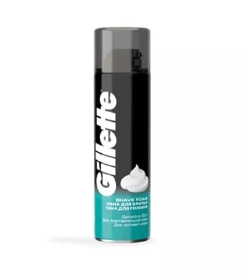 *Пена для бритья Gillette Sensitive 200мл