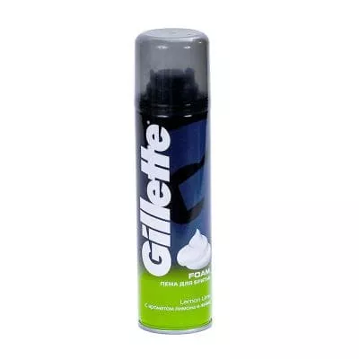 *Пена для бритья Gillette Лимонная 200мл