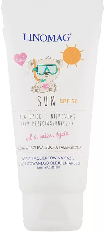 *Крем LINOMAG SUN солнцезащитный SPF50 50мл