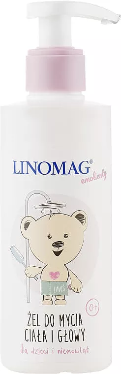 *Гель-шампунь LINOMAG для головы и тела 400мл