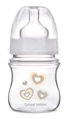 *Canpol Babies пляшечка EasyStart беж.120мл 35/216 bei